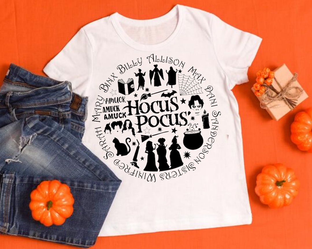 Hocus Pocus Svg - Sanderson Sisters SVG/PNG - Cut Files Halloween Svg ...