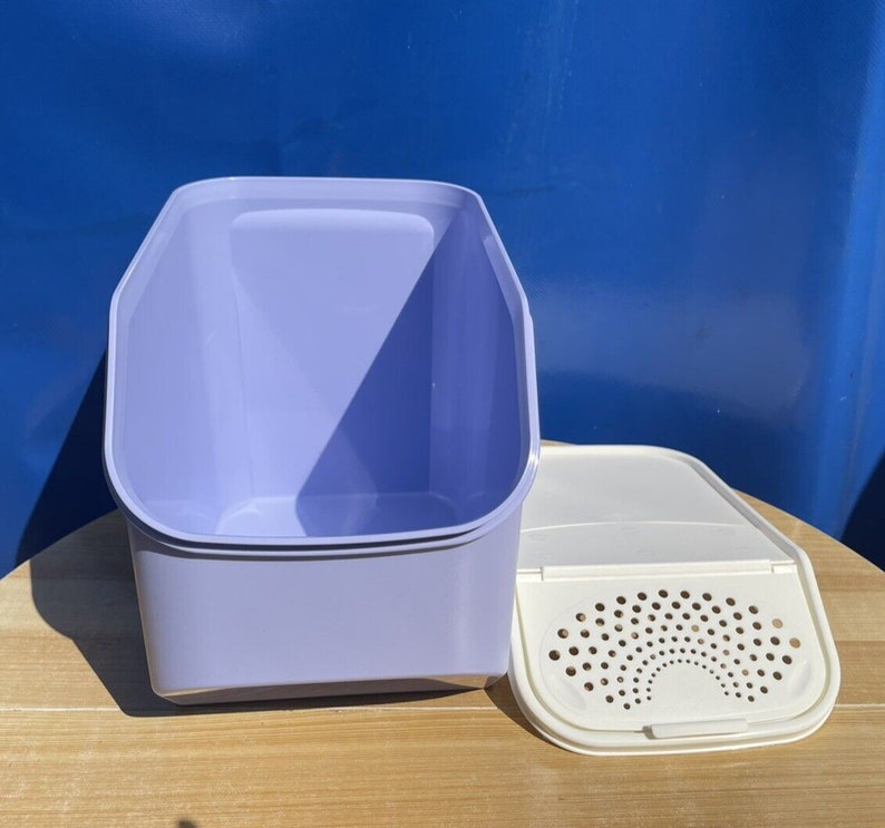 NEW TUPPERWARE Potato Smart Container Produce Keeper Lavender Etsy