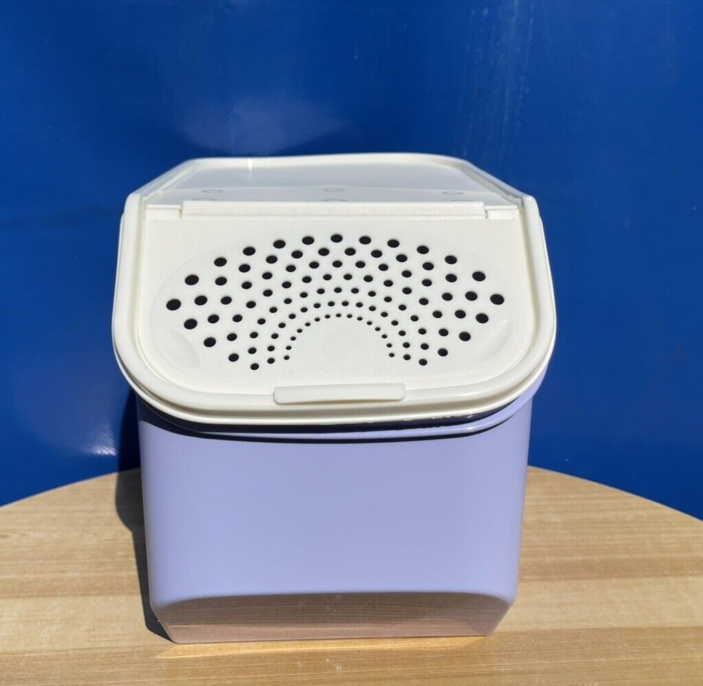 NEW TUPPERWARE Potato Smart Container Produce Keeper Lavender Etsy
