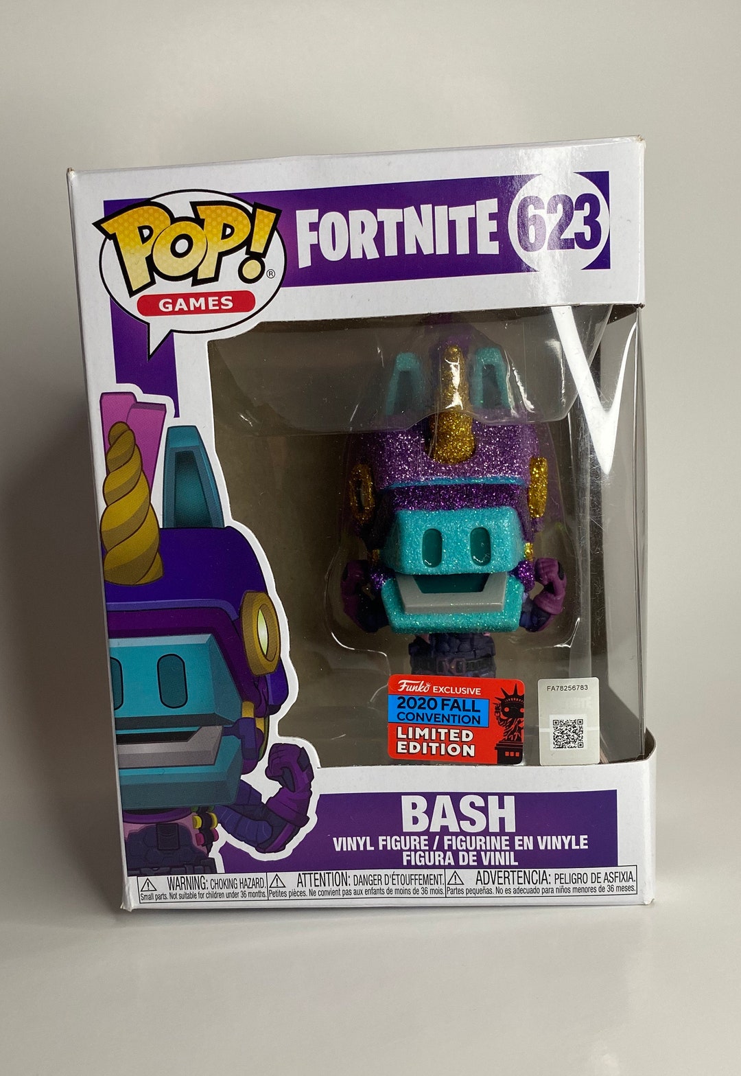 Bash Custom Glitter Funko Pop