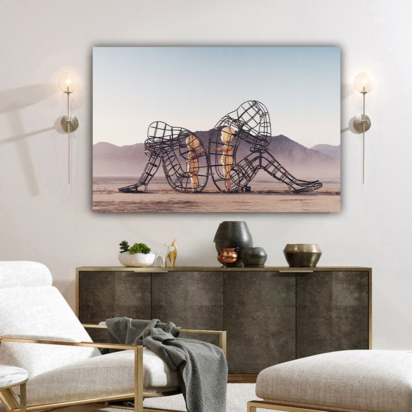 Inner Child Sculpture Burning Man Sculpture Inner Child Etsy