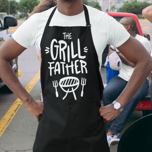 The Grill Father - SVG, PNG, EPS, dxf, Digital Cut File, Cricut Maker, Silhouette Cameo 4