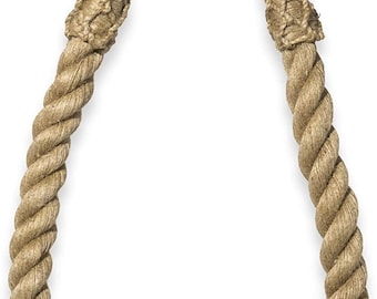 39" Inch Natural Jute Rope Window Curtain Tieback