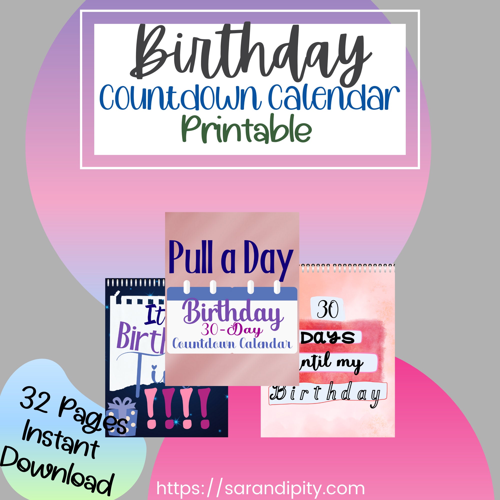 pull-off-countdown-calendar-for-birthdays-tear-off-printable-birthday-countdown-calendar-birthday-calendar-countdown-digital-download-etsy