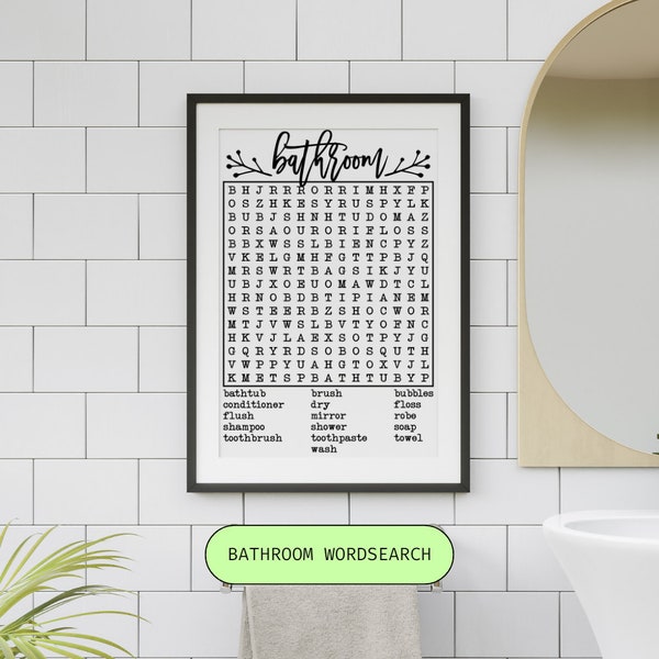 Crossword Art Etsy