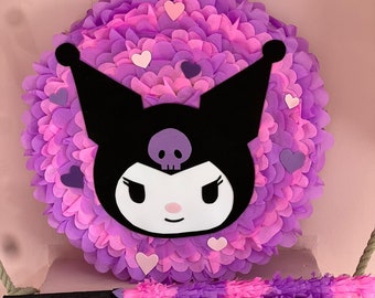 Kuromi Piñata, Sanrio Punk Bunny - Etsy