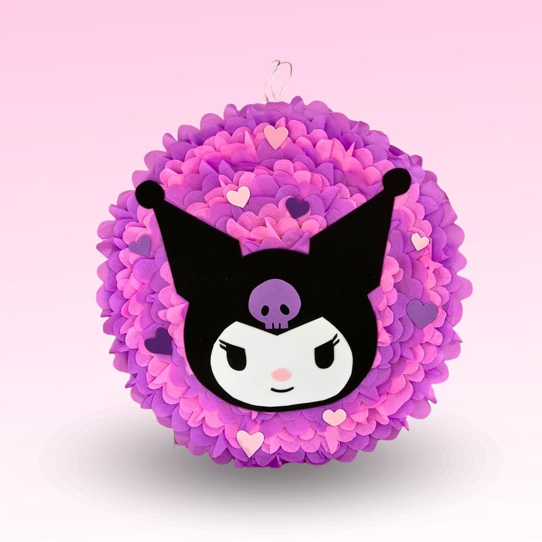 Kuromi Piñata, Sanrio Punk Bunny - Etsy