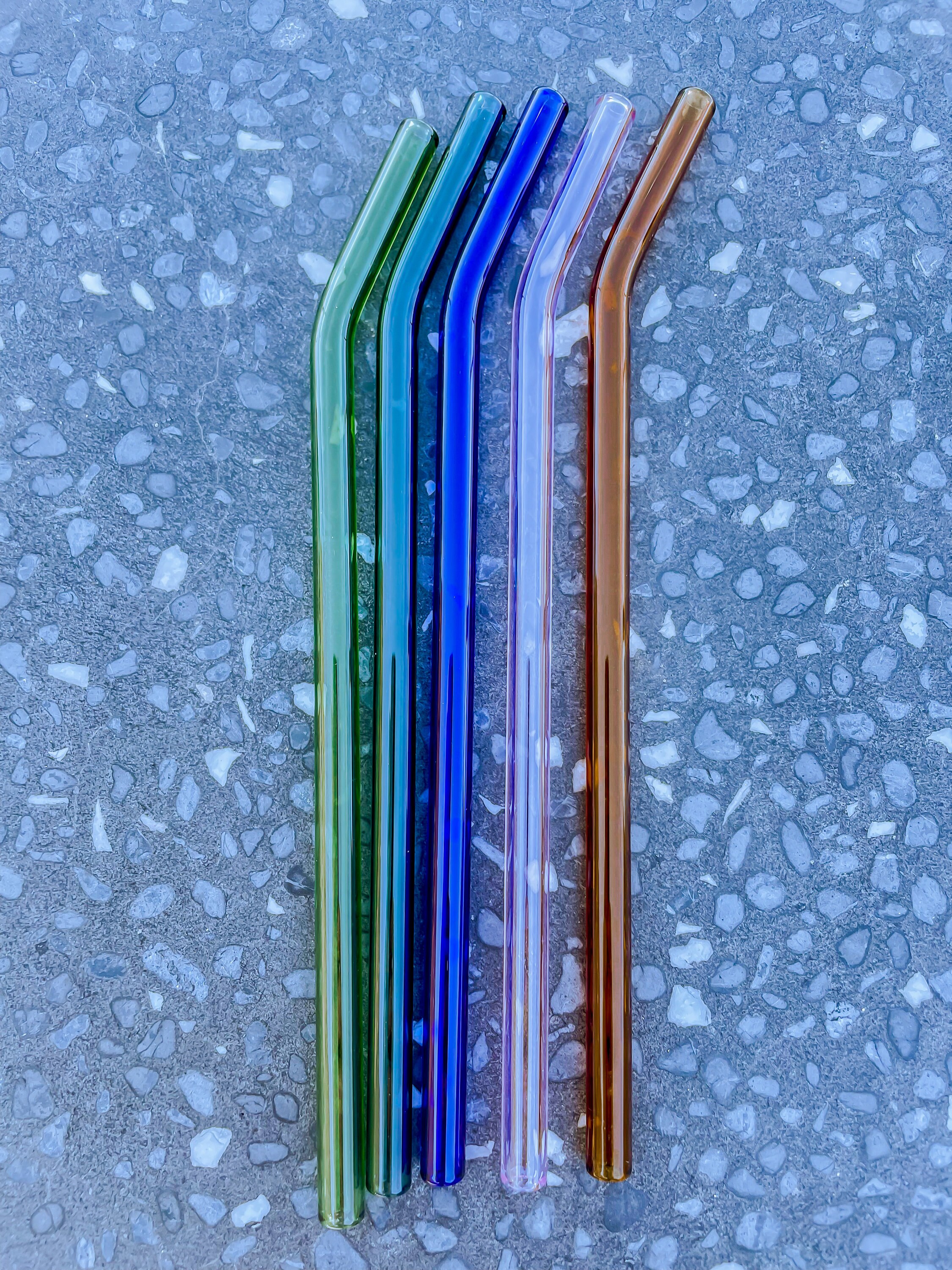 Colorful Straw, Glass Colored Straw, Straight Straw, Reusable Straws