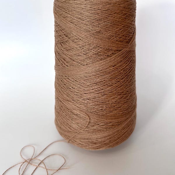 CASHMERE SILK Merino Camel Color Yarn on Cone 667394 150g 2253y