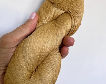 Natural Pure Flax LINEN THREAD Assorted Colors