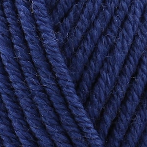 DROPS MERINO Extra Fine WOOL Yarn, Superwash Merino Wool, Knitting Yarn 50 g Dark Blue (20)