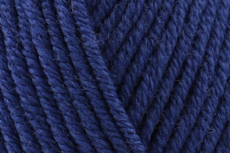 DROPS MERINO Extra Fine WOOL Yarn, Superwash Merino Wool, Knitting Yarn 50 g Dark Blue (20)