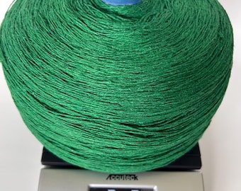 100% HEMP NATURAL Biodegradable Plant Yarn Green Color