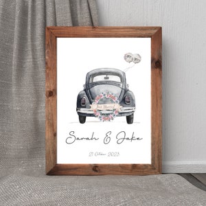 Impresiones personalizadas para el día de la boda. Recuerdo del día de la boda, regalo para la pareja de novios, impresión de poemas para el día de la boda, impresión A4 sin marco para la boda.