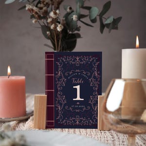 Wedding Table Numbers | Fairytale Book DIY Table Numbers | Editable Colours | Printable Signage | Instant Download | Literary #WILLOW