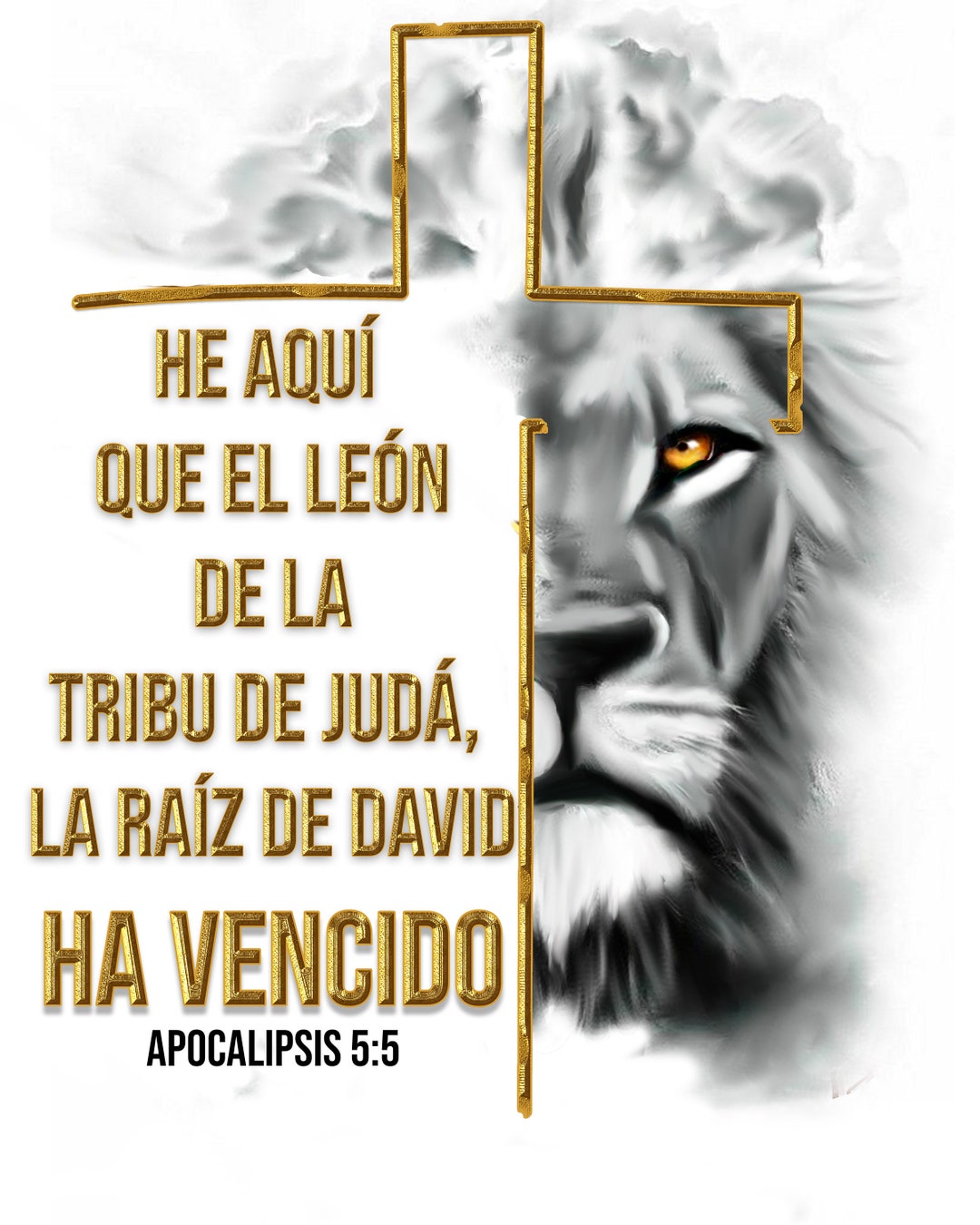 Leon Tribu de Juda. Etsy México