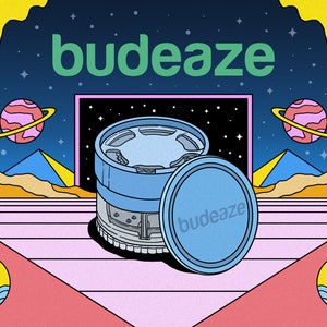 Budeaze - Patented Herb Grinder With Built-In Storage