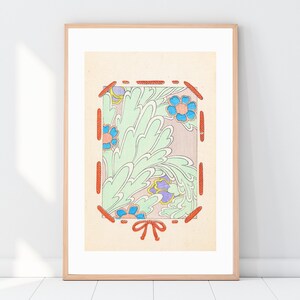 Furuya Kōrin Print –  Bijutsukai V56-13, Decorative Pattern Poster #182
