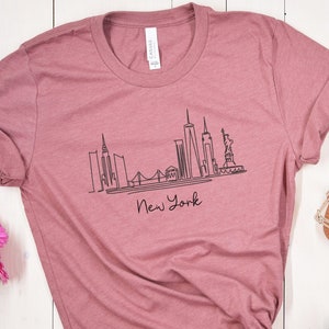 Koszula New York, T-shirt New York City, Koszula East Coast, Koszula New Yorker, Prezent dla miłośników New York, Koszulka Nyc dla kobiet, Koszulka NYC, Prezent New York