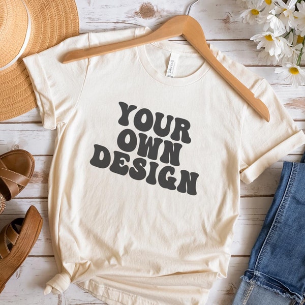 Your Own Design T-shirt, Custom Graphic Shirt, Print Your Own Design, Custom Tee