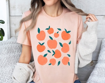 ★SATUR★ Banana Tree Graphic Short Sleeve T-Shirt Peach Cor il_1080xN.4663040337_9dp9.jpg