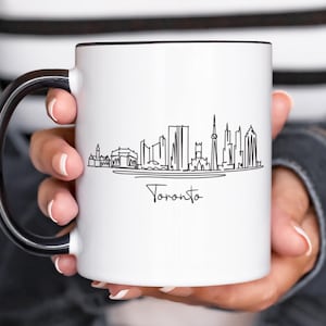 Toronto Coffee Mug, Souvenir Mug, Toronto Gift, Toronto Coffee Mug, Urban Coffee Mug, Toronto Skyline Mug, Toronto Ontario Gift, Travel Gift