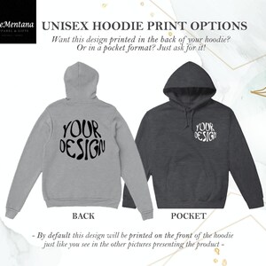 Boho Wildflower Hoodie, Floral Nature Sweatshirt, Gift for Women image 8