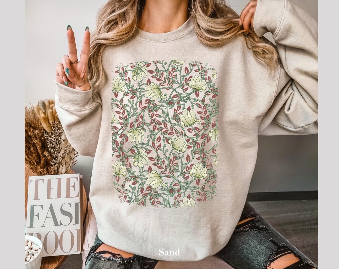 Anthracite Floral Oversize Sweatshirt 18156 main image 1