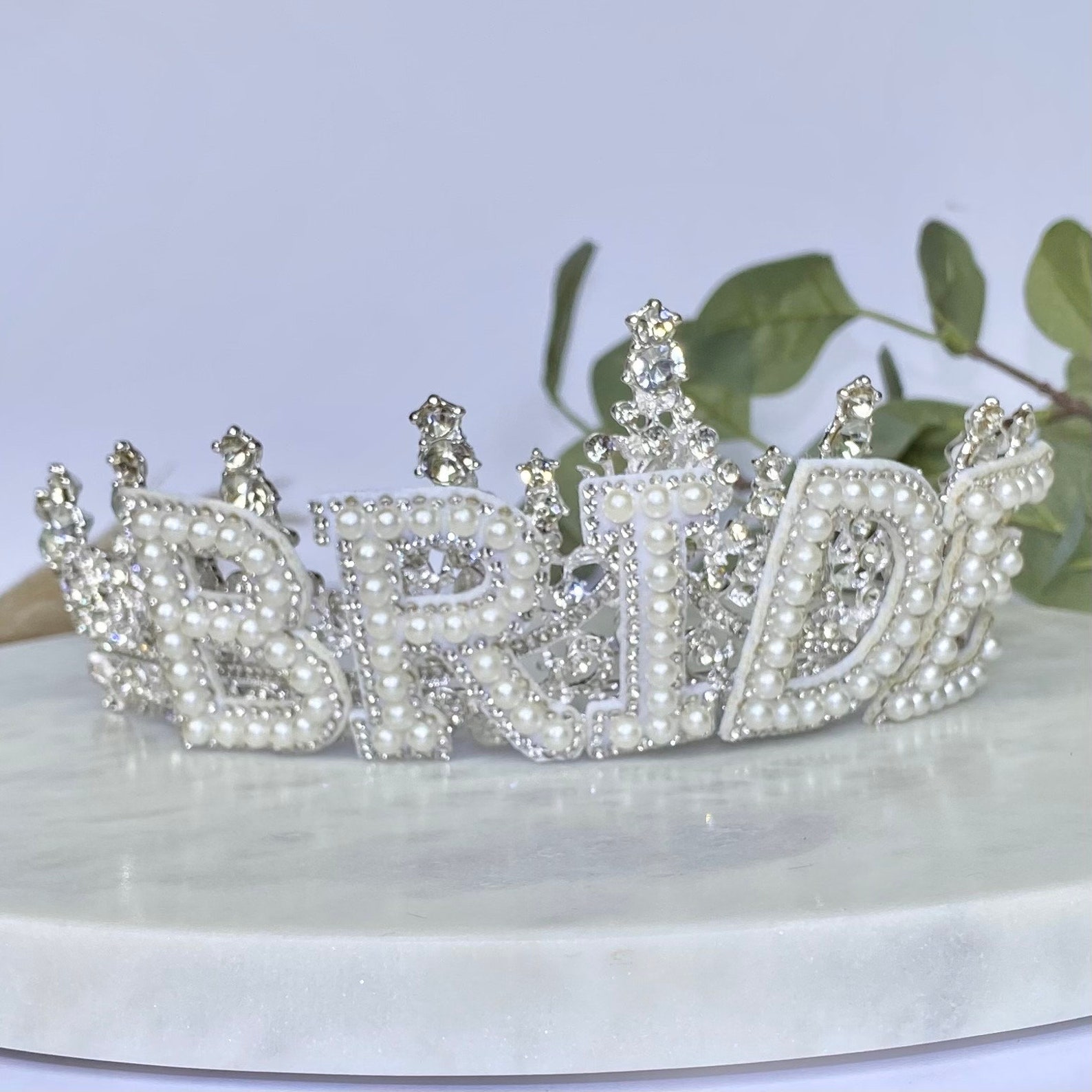 Bridal Bride to Be Crown Tiara Hen Do Engagement Wedding Gift Etsy UK
