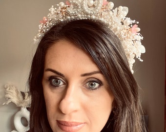 18th 21st 30th 40th 50th birthday pearl headband 30th 40th tiara birthday crown birthday good ivory personalised birthday present gift