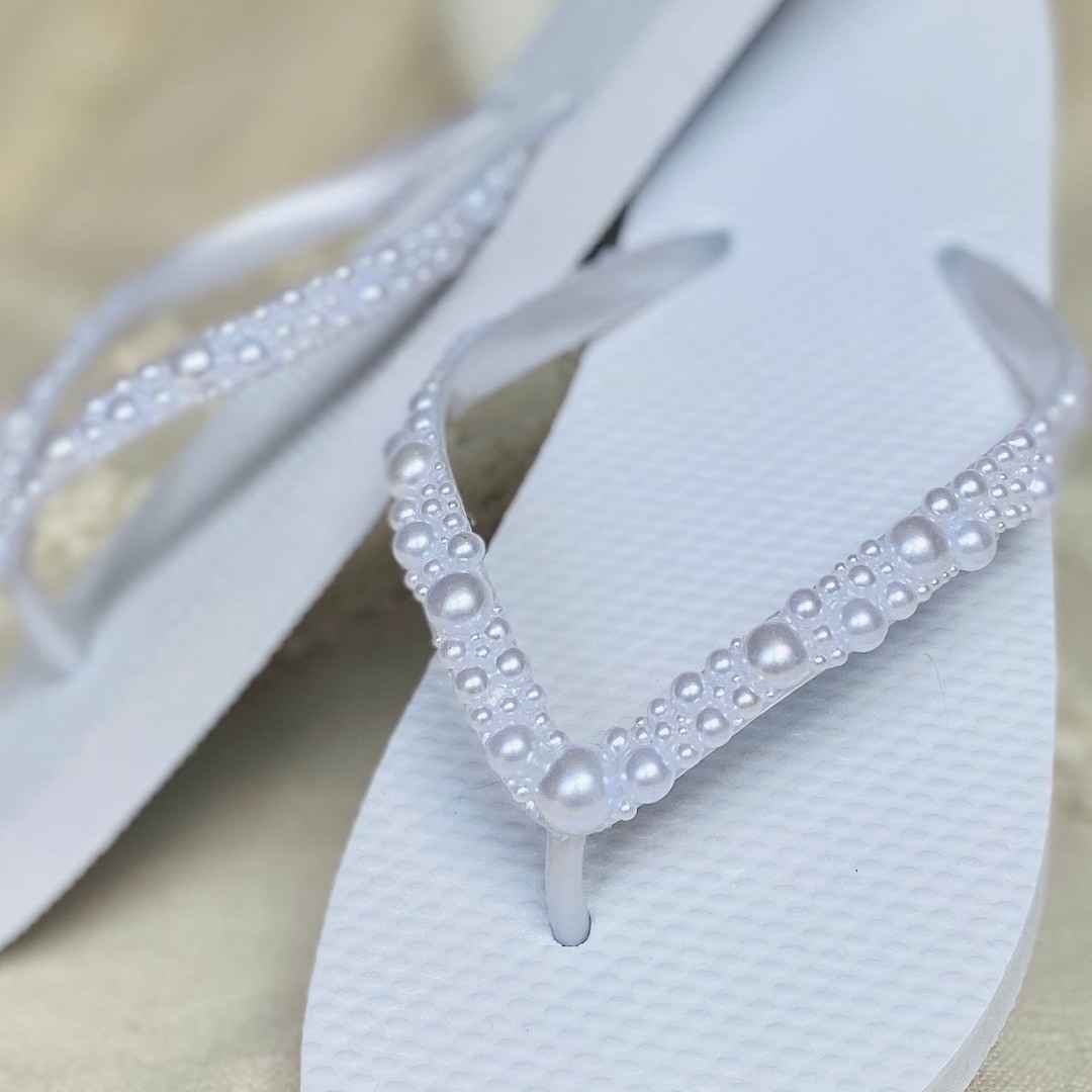 flip flops bridal party