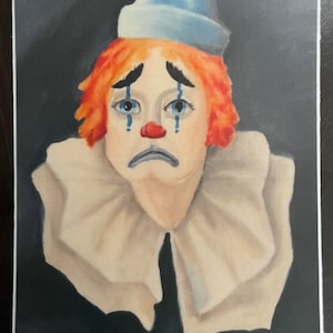 Sad Clown Sticker