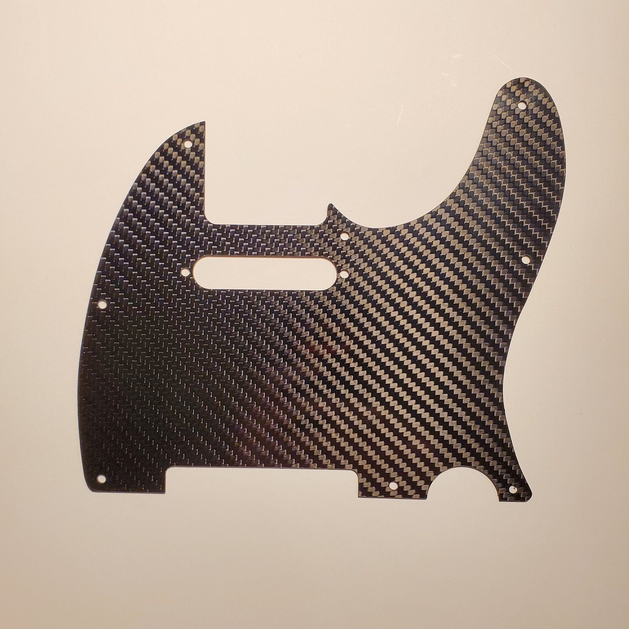 Carbon Fiber Fender Telecaster Pick Guard 8 Hole Tele Pickguard Etsy