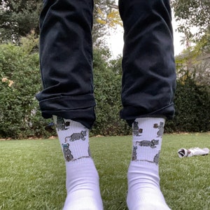 Unisex Gym Rat Socks: Fitness Gift for Bodybuilders image 6