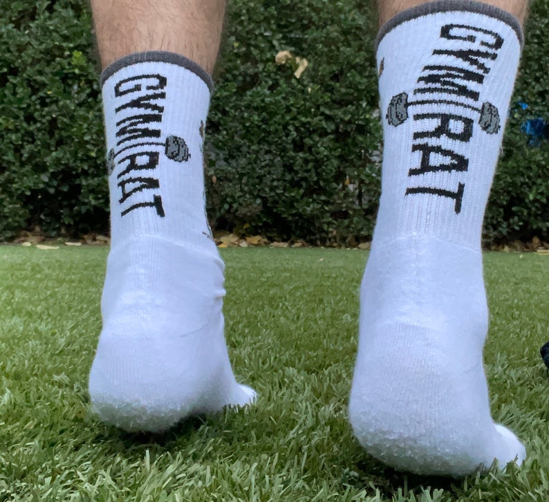Unisex Gym Rat Socks: Fitness Gift for Bodybuilders image 5