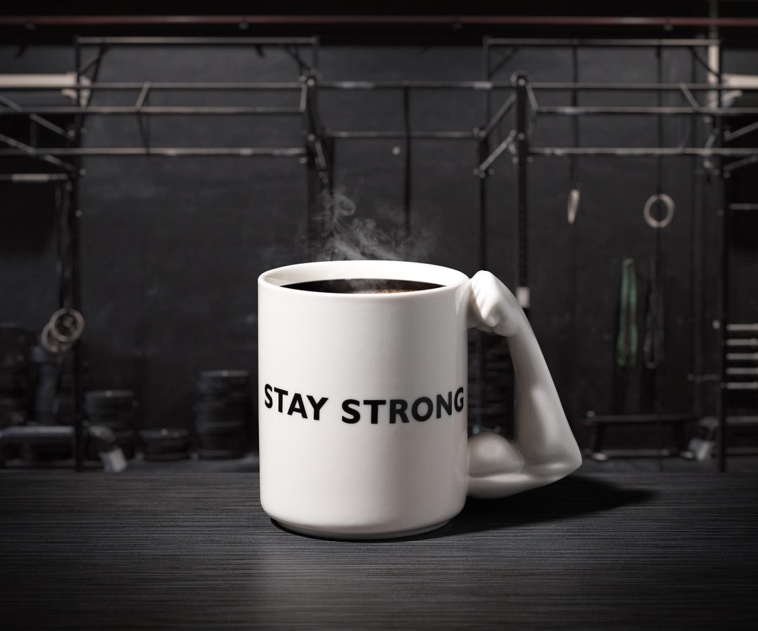 Bicep Mug Gym Mug Fitness Mug Workout Mug Etsy