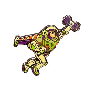 Buzz Kurzhantel Pin, Sporttasche Anstecker, Gym Geschenke, Gym Pins, Fitness Pin, Gewichtheben Pin, Fitness Geschenke, Geschenke für Turnliebhaber, Workout Emaille Pin