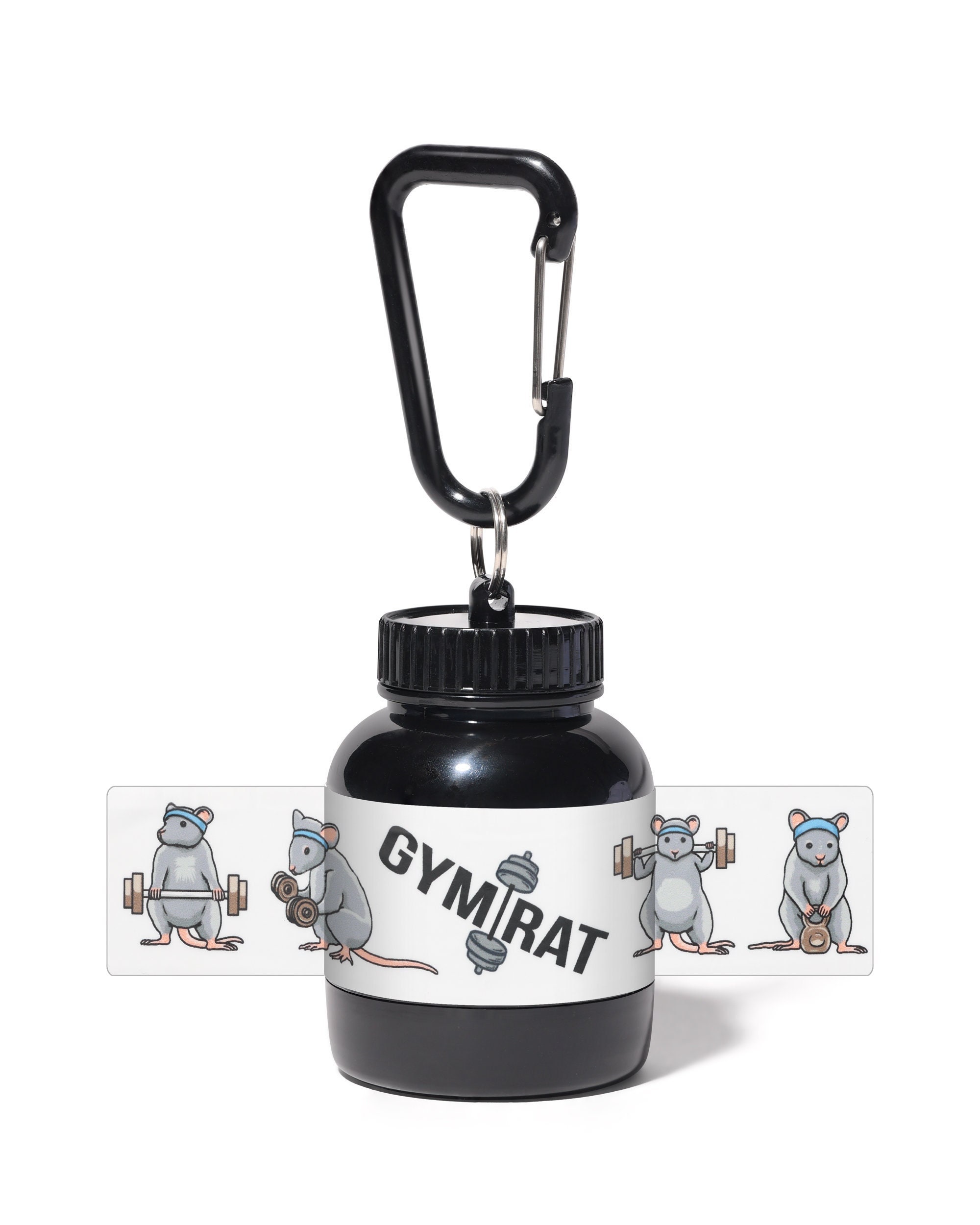 plastic protein container funnels promotional keychains