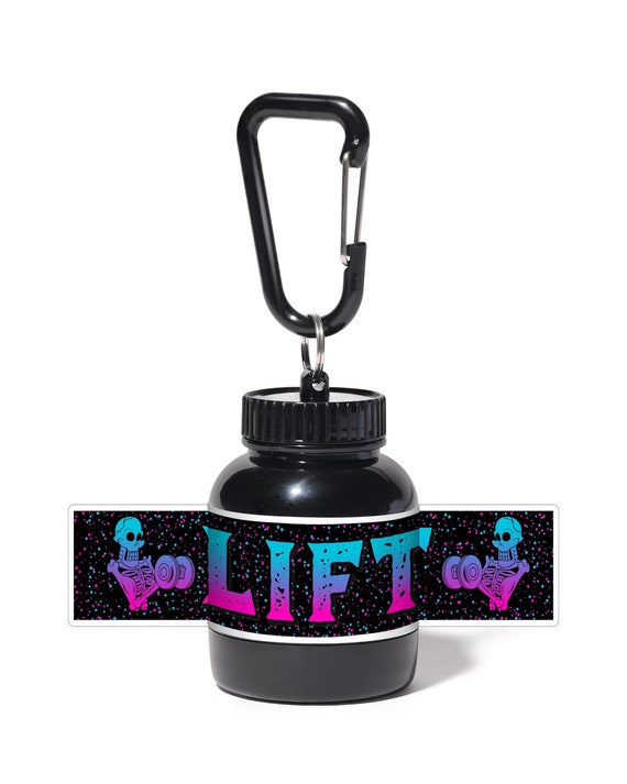 Fit. Protein Powder and Supplement Funnel Keychain