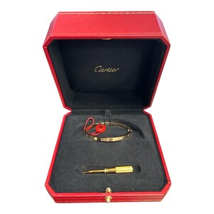 Etsy cartier love bracelet online