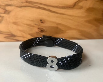 Slider Number Hockey Bracelet (Custom)