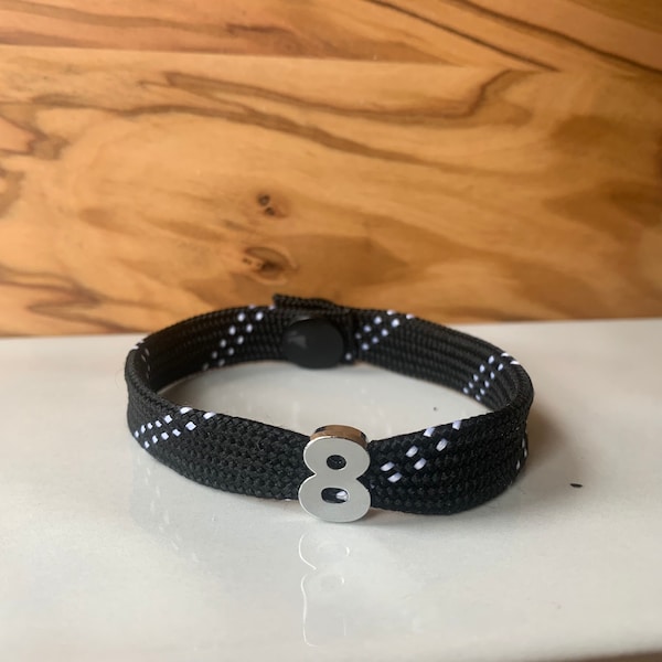 Slider Number Hockey Bracelet (Custom)