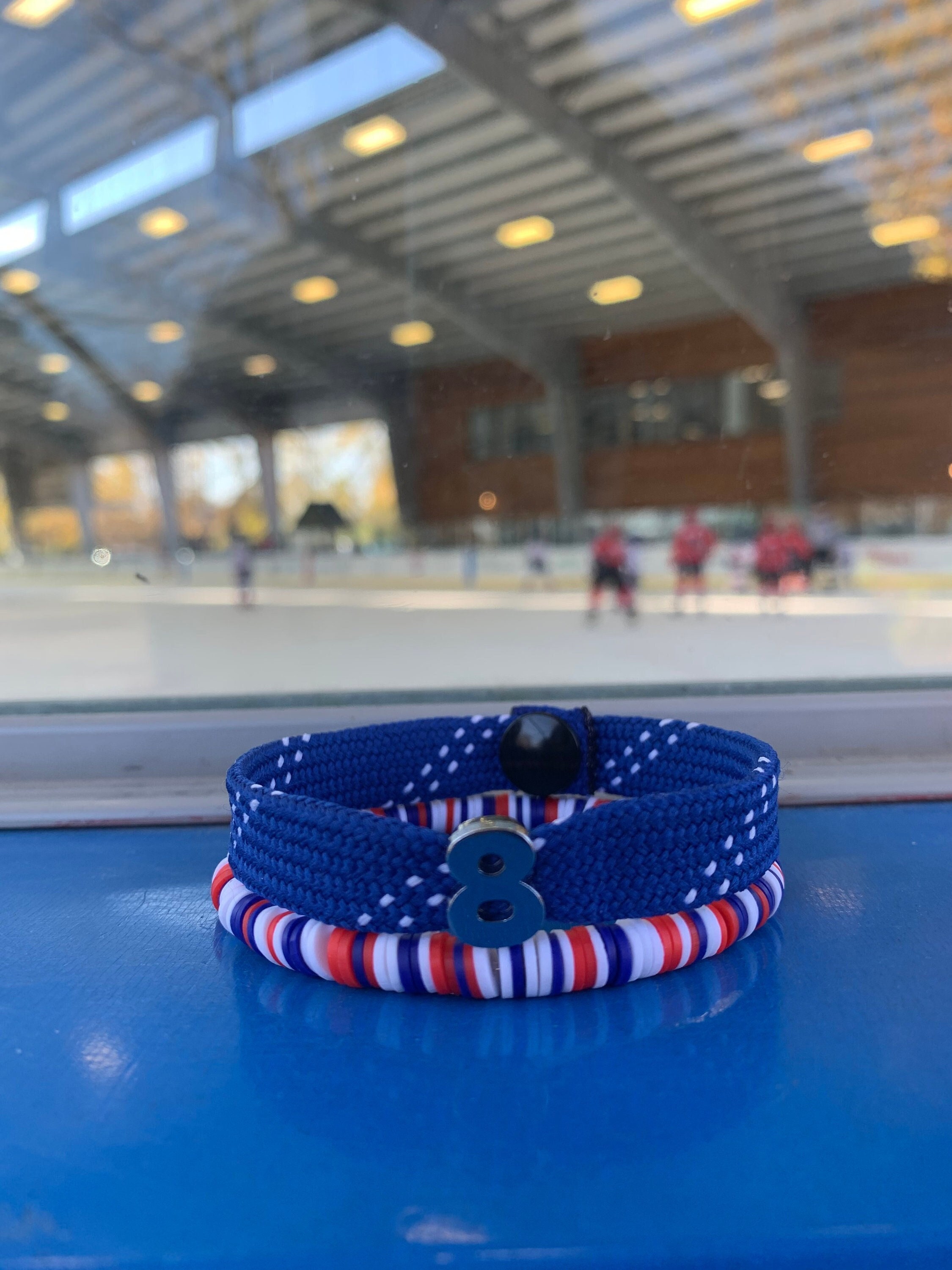 Paracord Bracelet NHL Inspired Eastern Conference Team Colors Custom Fit  Hockey
