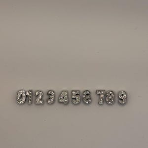 Dazzling Number Slider Beads 0-9 MultiPack