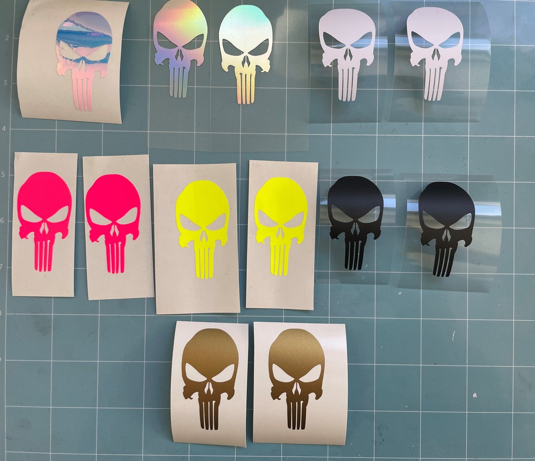 Two Pack Sticker Punisher (2 Pack) - Sticker - Bicycle / Car / MX / MTB / DH - Etsy