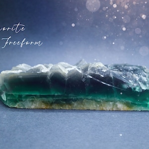 Large Green Fluorite Slab - Crystal Freeform - Crystal Decor - for clarity & structure