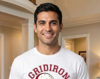 Gridiron Grit Football Tee | Cotton Shirt