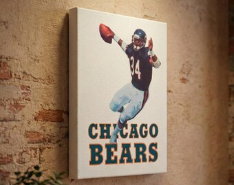 1985 Chicago Bears Football Canvas | Sports Wall Art