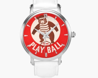 1939 Baseball Art Watch: Row One Brand Automatic Sports Watch