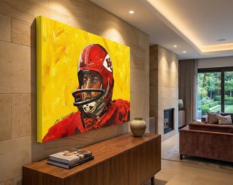 Kansas City Canvas: Football Wall Art